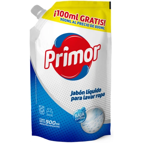 Primor Jabon Liquido para Ropa 900ml