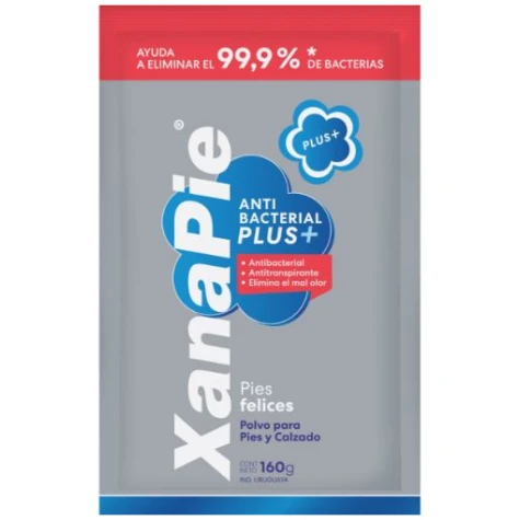 Xana Pie Anti Bacterial Plus Repuesto 160g