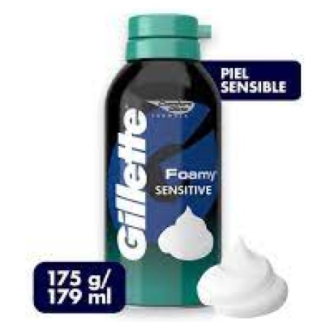 Gillette Foamy espuma de afeitar piel sensible175g