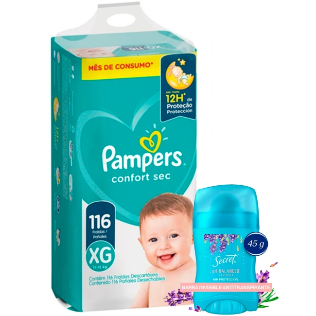 pampers-confort-sec-xg-116-mas-secret