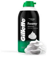 Gillette Foamy espuma de afeitar mentol 175g