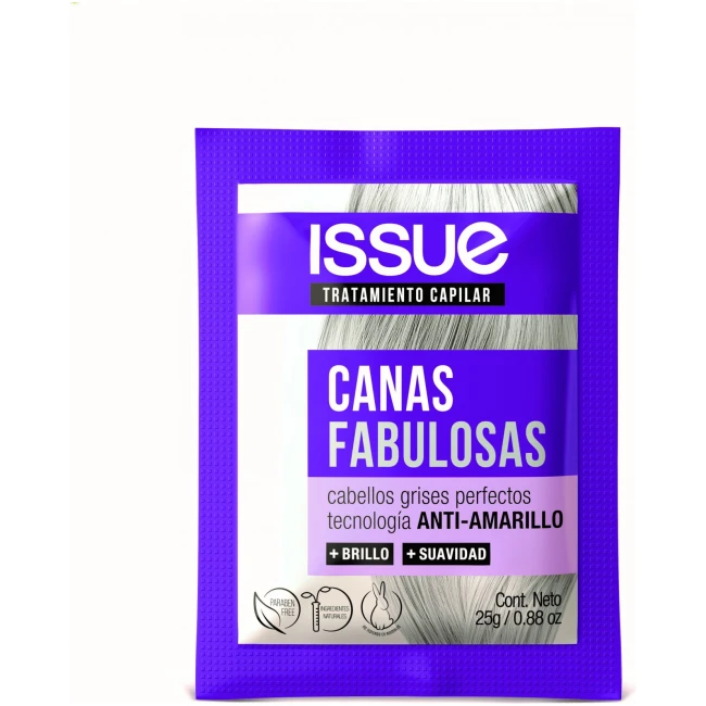 ISSUE TRATAMIENTO CAPILAR CANAS FABULOSAS 25G