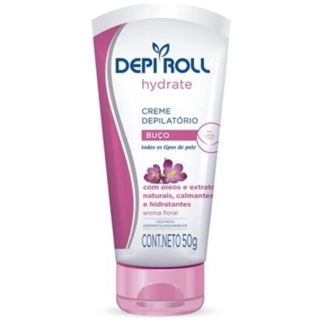 CREMA DEPILATORIA DEPIROLL FACIAL FLORAL50 GRS.