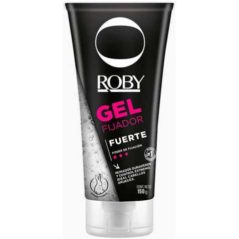 GEL CAPILAR ROBY 150GR FUERTE