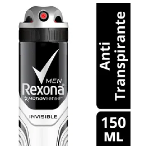 REXONA AERO MEN INVISIBLE con descripcion