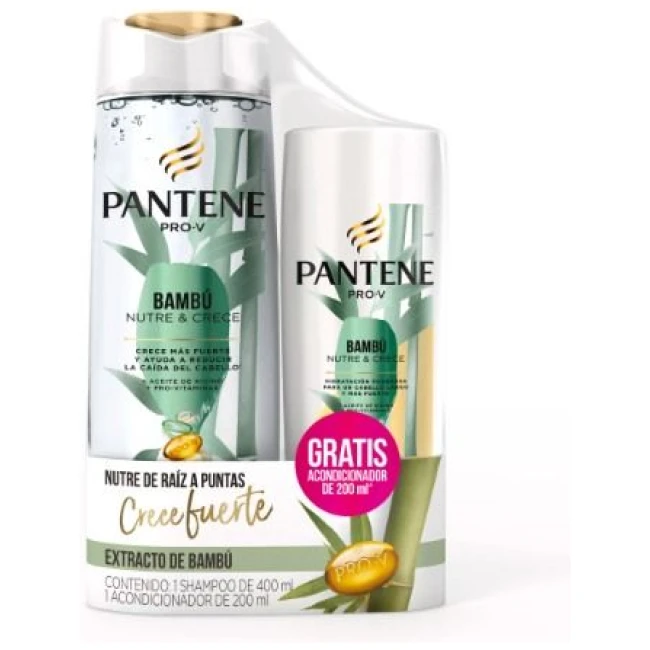 PACK PANTENE 400+200 BAMBOO