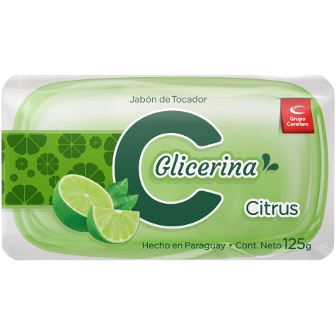 CAVALLARO JABON DE GLICERINA CITRUS 125G