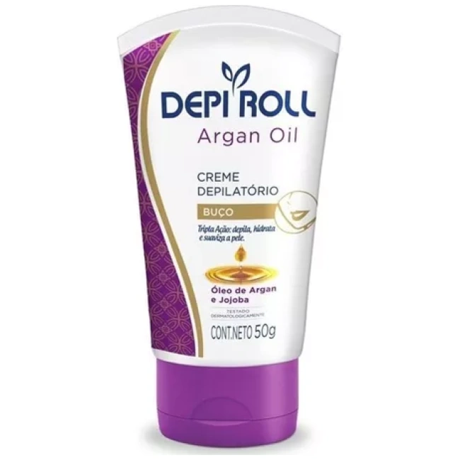 CREMA DEPILATORIA DEPIROLL FACIAL ARGAN 50G