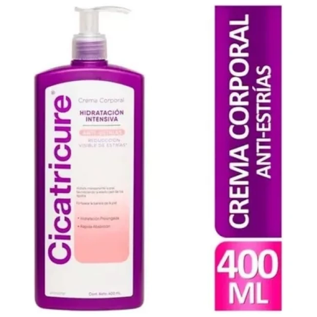 CICATRICURE ANTI-ESTRIAS 400ML