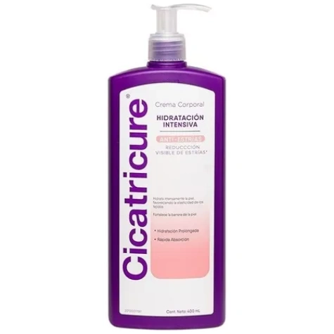 CICATRICURE ANTI-ESTRIAS 400ML