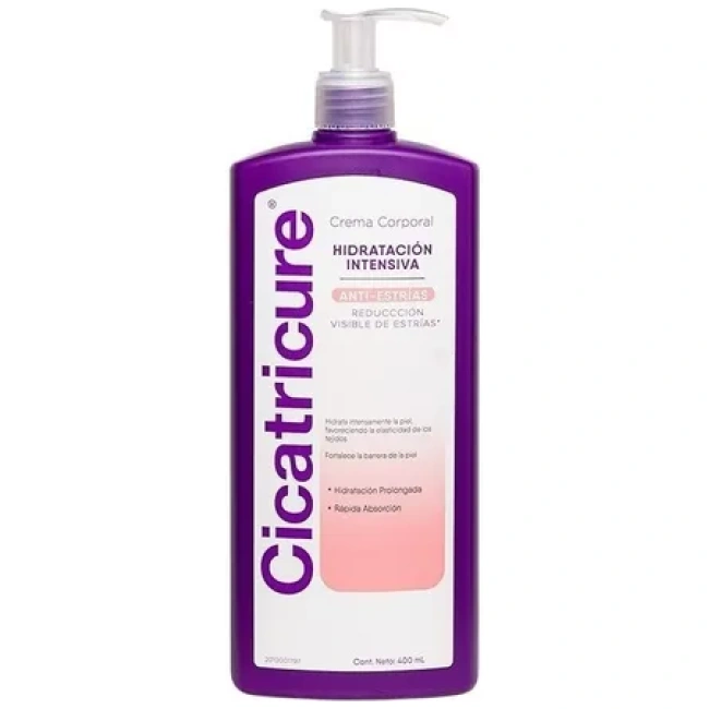 CICATRICURE ANTI-ESTRIAS 400ML