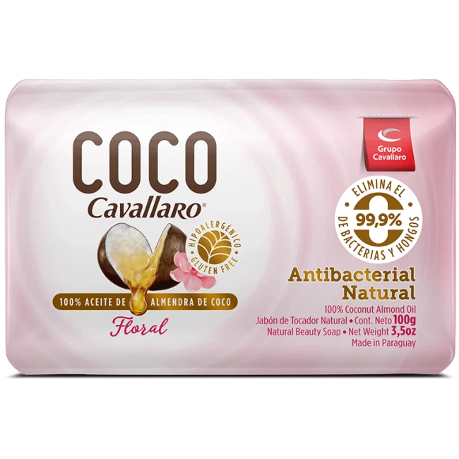 JABON DE TOCADOR COCO CAVALLARO 100G FLORAL