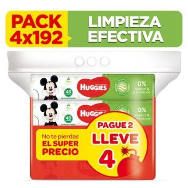 HUGGIES TH LIMP. EFECTIVA X192