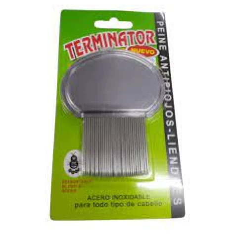 TERMINATOR PEINE FINO METAL