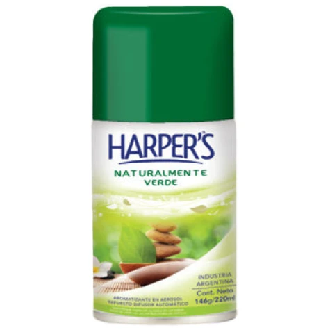 HARPERS REPUESTO NATURALMENTE VERDE 220ML