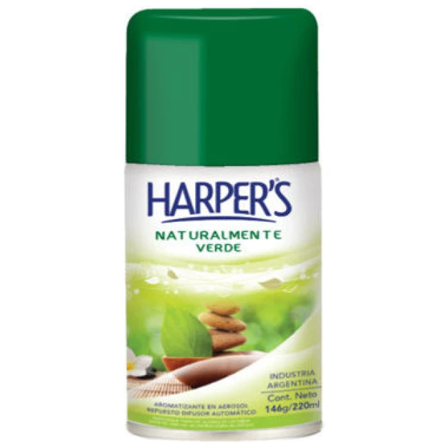 HARPERS REPUESTO NATURALMENTE VERDE 220ML