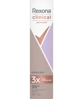 REXONA CLINICAL AEROSOL DAMA EXTRA DRY