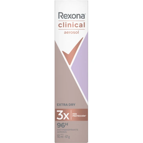 REXONA CLINICAL AEROSOL DAMA EXTRA DRY