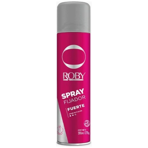 ROBY SPRAY FIJADOR FUERTE 390M