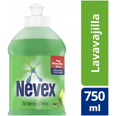 NEVEX HURRA DETERGENTE TE VERDE 750ML con descripcion