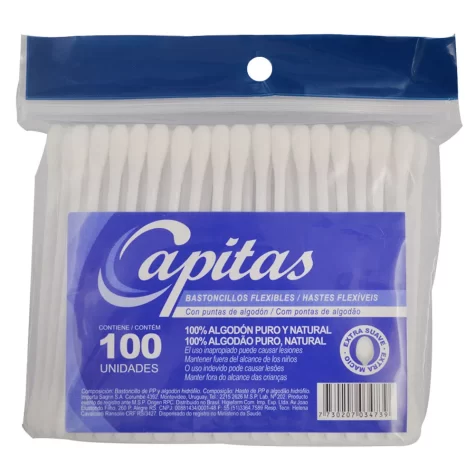 CAPITAS COTONETE X100