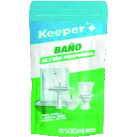 KEEPER LIMPIA BAÑO DOY PACK 500ML