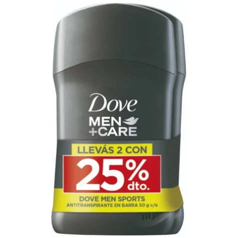 DOVE MEN BARRA SPORT X2