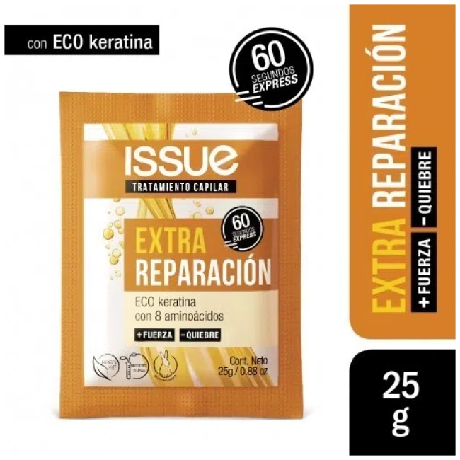 ISSUE TRATAMIENTO EXTRA REPARACION 25G CON DESCRIPCION