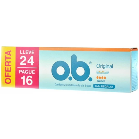 TAMPON OB SUPER 16+8