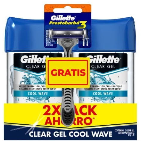 GILLETTE ENDURANCE COOL WAVEBARRA X2+ MAQUINITA