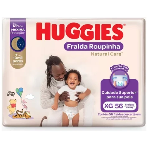 HUGGIES NATURAL CARE PANT XGX56