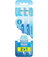 CEPILLO DENTAL ORAL B X2 INDICATOR