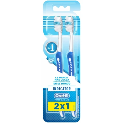 CEPILLO DENTAL ORAL B X2 INDICATOR