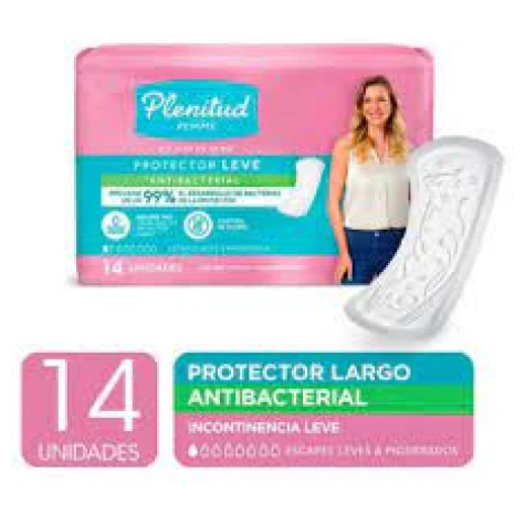 PLENITUD FEMME PROTECTOR DIARIO LARGO X14 con descripcion