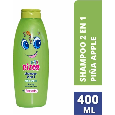 SHAMPOO SIMONS KIDS PIÑA 400ML con descripcion