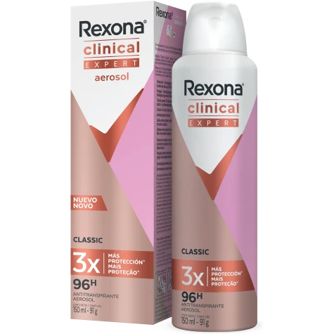 REXONA CLINICAL AEROSOL DAMA 150G