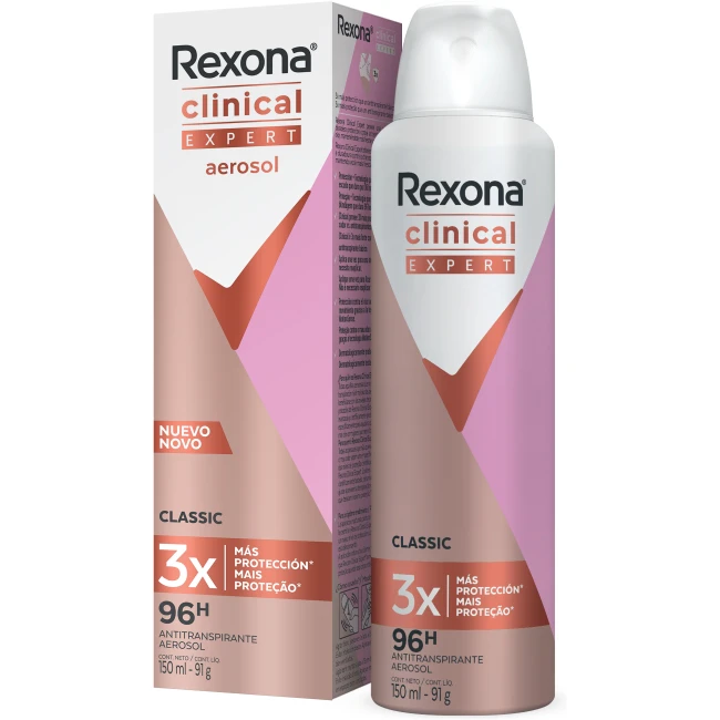 REXONA CLINICAL AEROSOL DAMA 150G