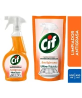 CIF ANTI GRASA GATILLO 500ML + DOY PACK450ML