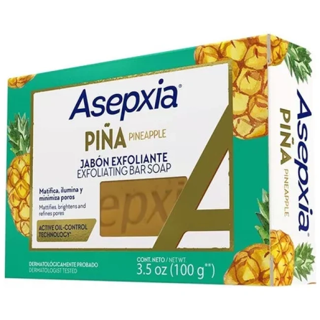 JABON ASEPXIA EXFOLIANTE 200GR PIÑA