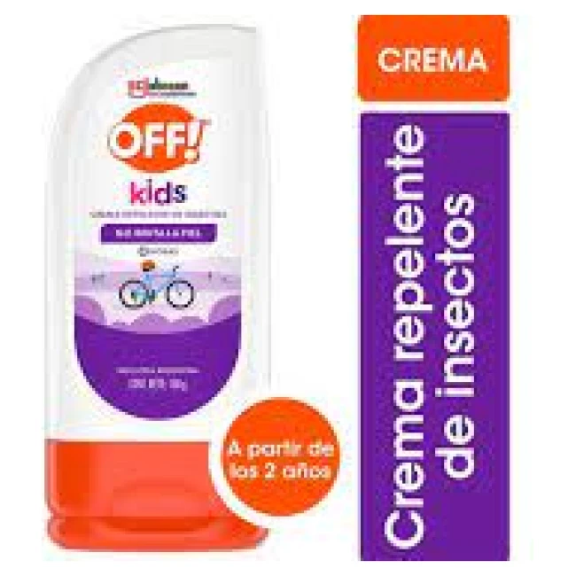 OFF KIDS repelente en crema 100g con descripcion