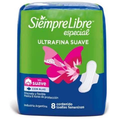 SIEMPRE LIBRE ESPECIAL ULTRAFINA SUAVE X8