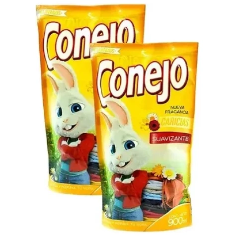 SUAVIZANATE CONEJO DOY?PACK CARICIAS 900ML X2