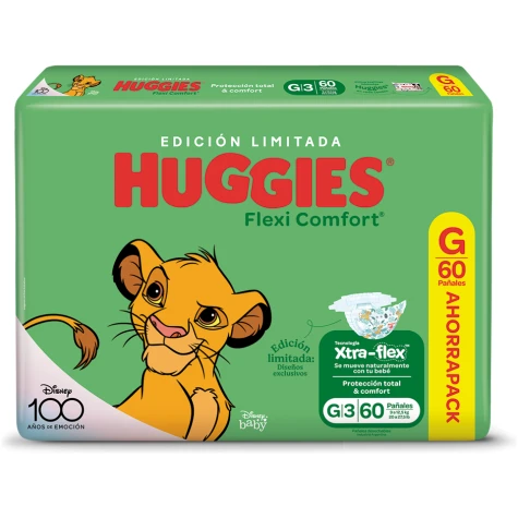 HUGGIES FLEXI COMFORT G 60