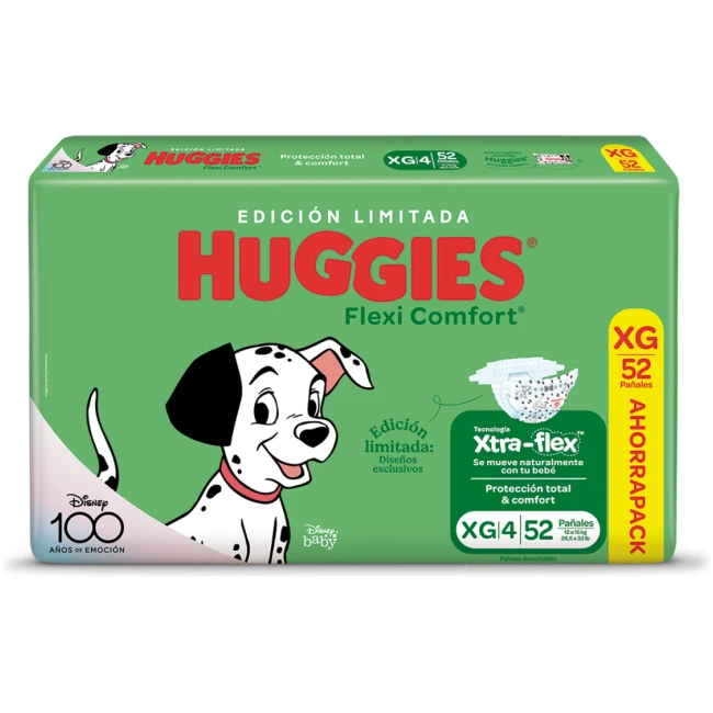 HUGGIES FLEXI COMFORT XG 52