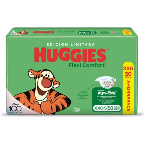 HUGGIES FLEXI COMFORT XXG 50