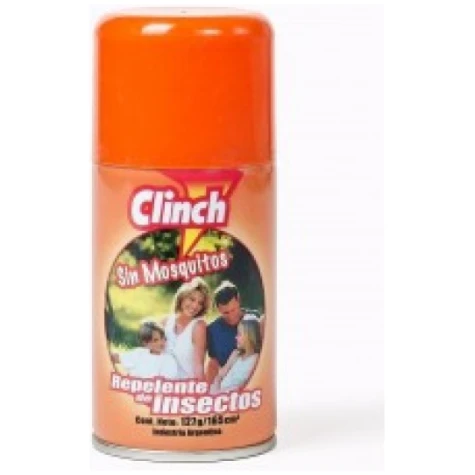 REPELENTE CLINCH SPRAY 165 ML.