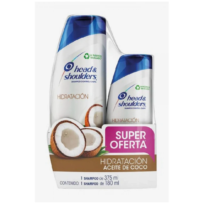 HEAD&SHOULDERS SHAMPOO COCO 375ML +SHAMPOO 180ML