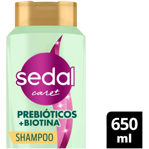 SEDAL SHAMPOO PREBIOTICOS + BIOTINA 650ML