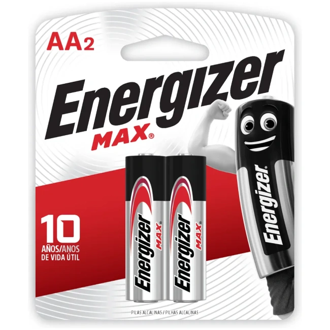 PILA ENERGIZER ALCALINA AA X2