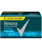 REXONA JABON X6 XTRACOOL 125G